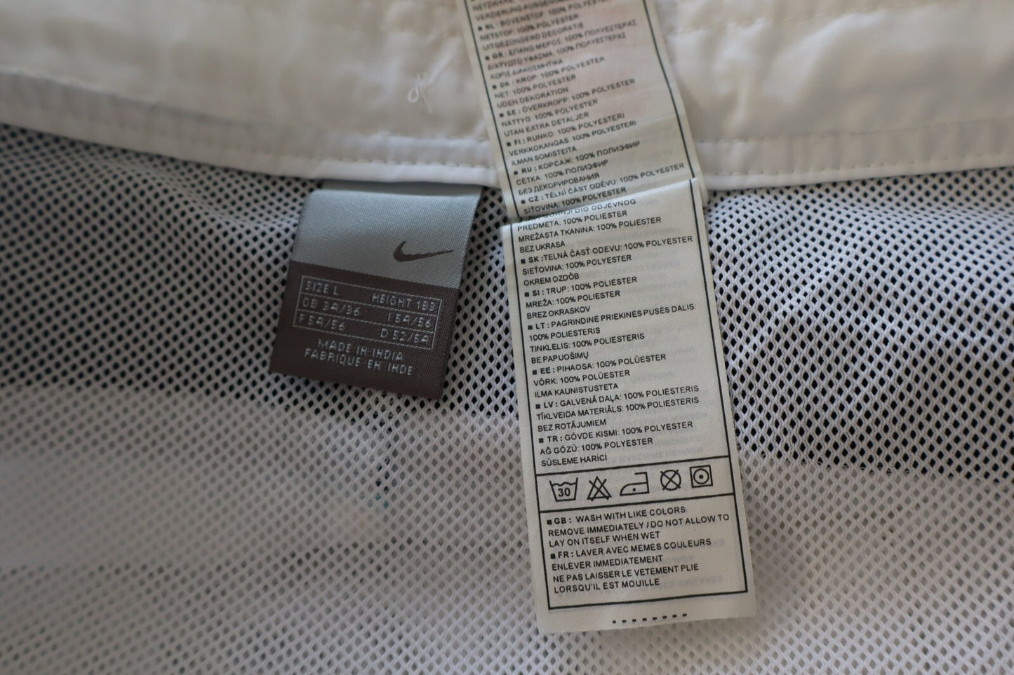 NIKE COSTUME PANTALONCINO MARE UOMO TG L MEN SEA SWIMSUIT VINTAGE CASUAL