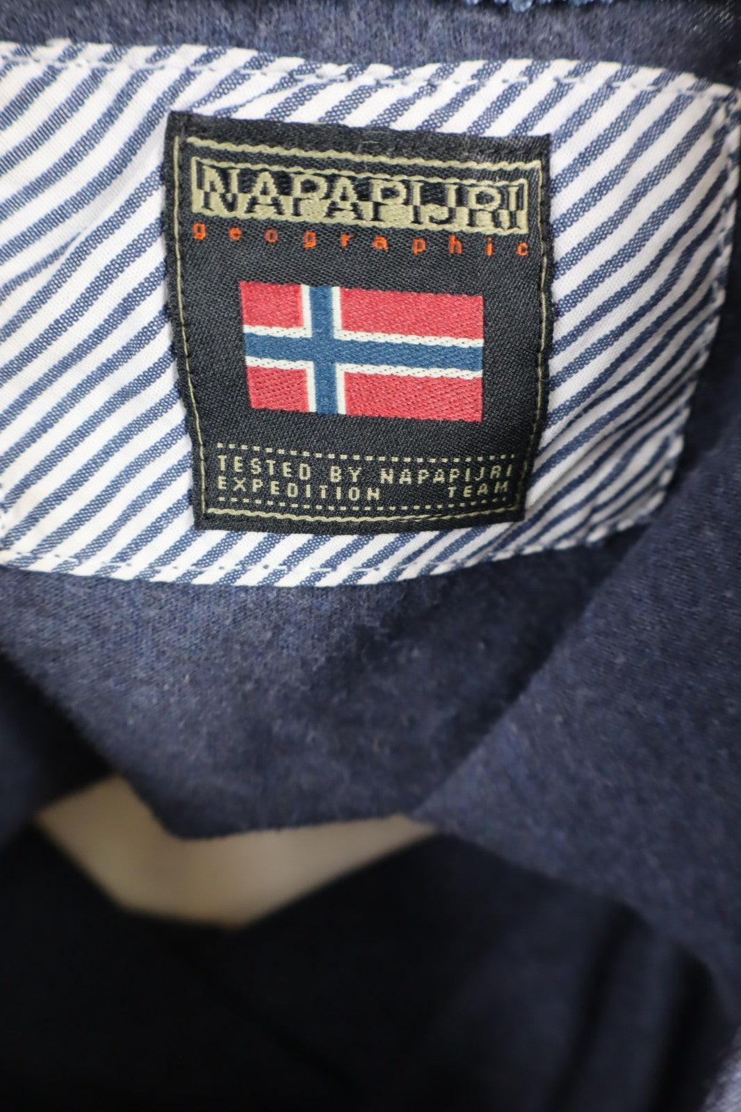 NAPAPIJRI MAGLIA UOMO TG. M MAN T-SHIRT VINTAGE CASUAL COTONE COTTON LOGO