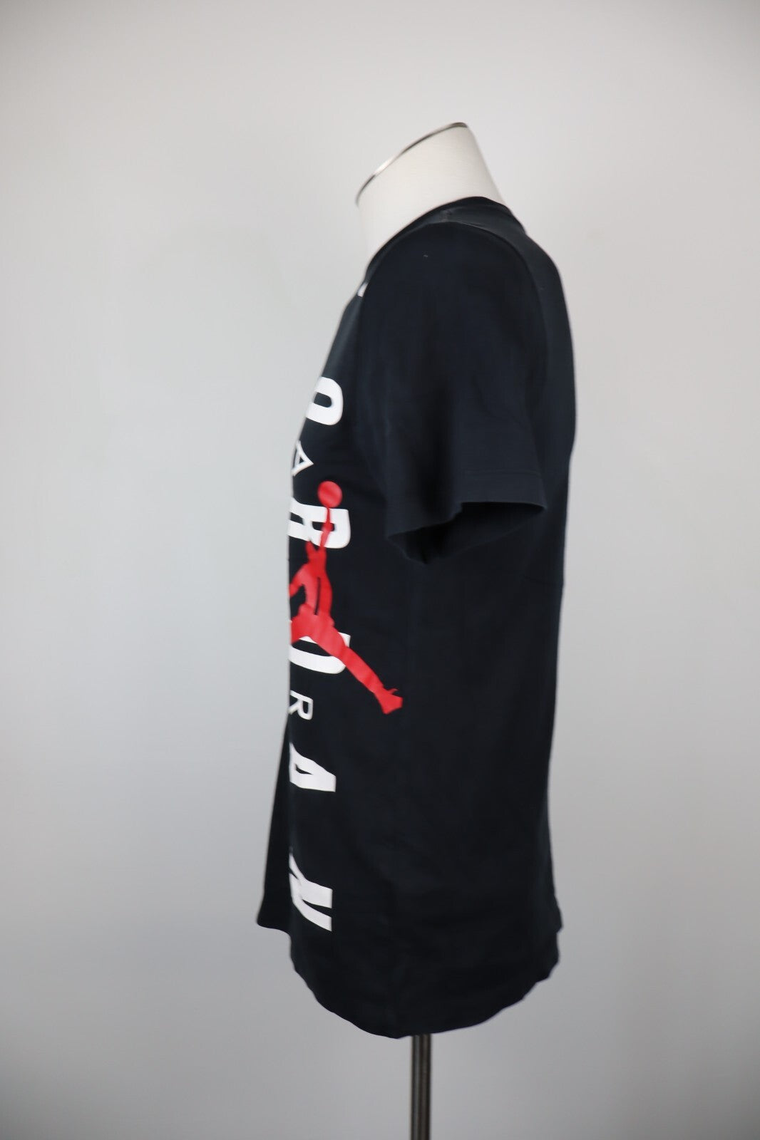 AIR JORDAN MAGLIA UOMO TG S NERO MAN T-SHIRT CASUAL VINTAGE COTONE COTTON