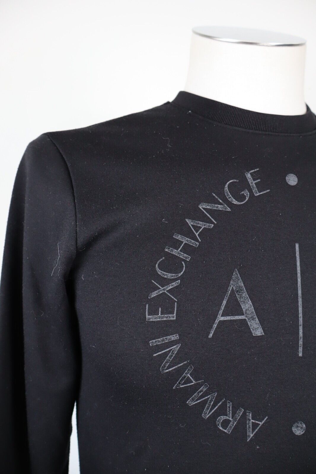 AX ARMANI EXCHANGE FELPA UOMO Tg XS MAN SPORT JACKET SWEATSHIRT VINTAGE