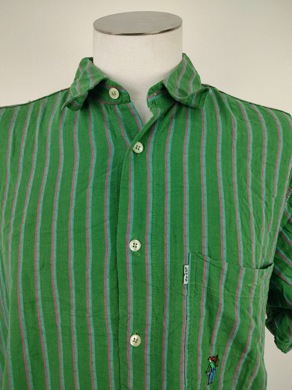 LEVI'S CAMICIA UOMO TG L MAN SHIRT CASUAL VINTAGE COTONE COTTON