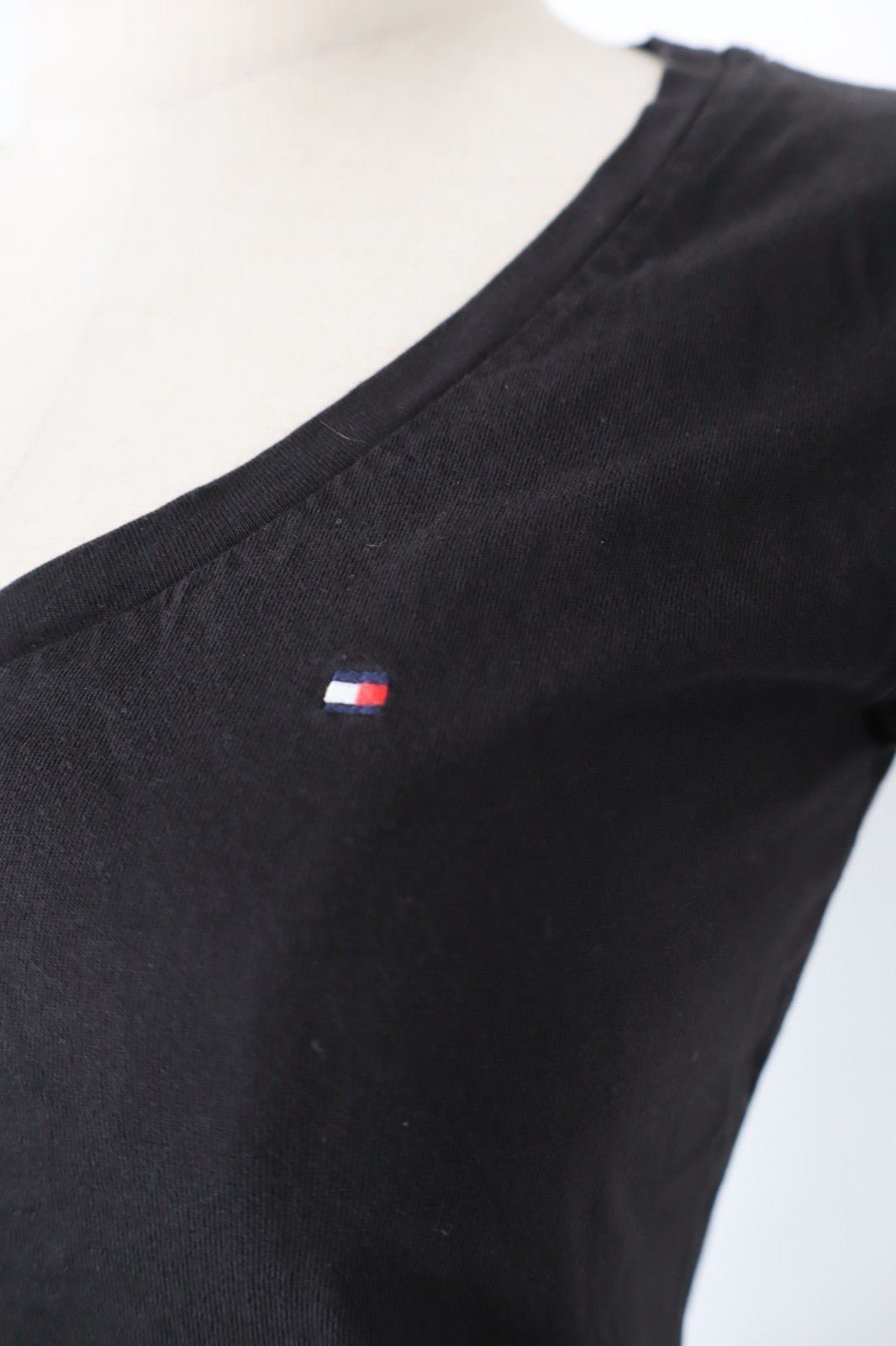 TOMMY HILFIGER MAGLIA CANOTTA DONNA TG S WOMAN CASUAL VINTAGE T-SHIRT TOP COTONE