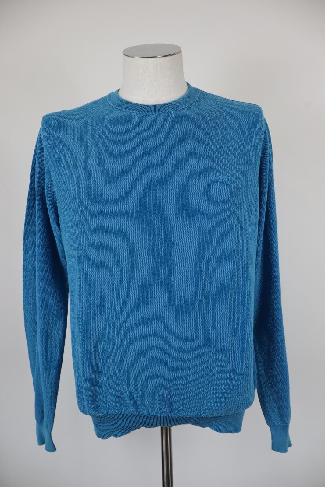 SUN68 MAGLIONE UOMO Tg. L MAN SWEATER CASUAL VINTAGE COTONE COTTON