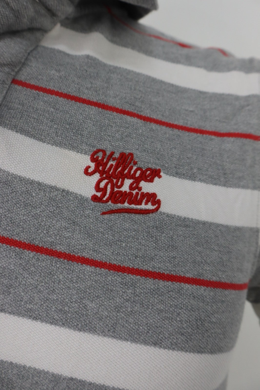TOMMY HILFIGER DENIM POLO MAGLIA UOMO TG S MAN T-SHIRT CASUAL VINTAGE COTONE