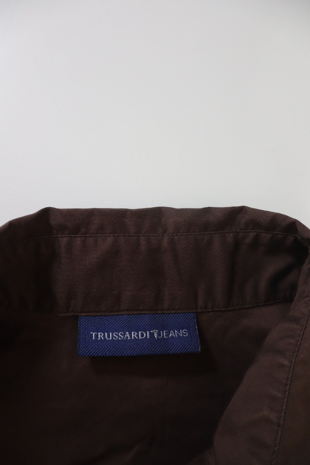 TRUSSARDI JEANS CAMICIA  DONNA TG. M WOMAN SHIRT CASUAL VINTAGE COTONE