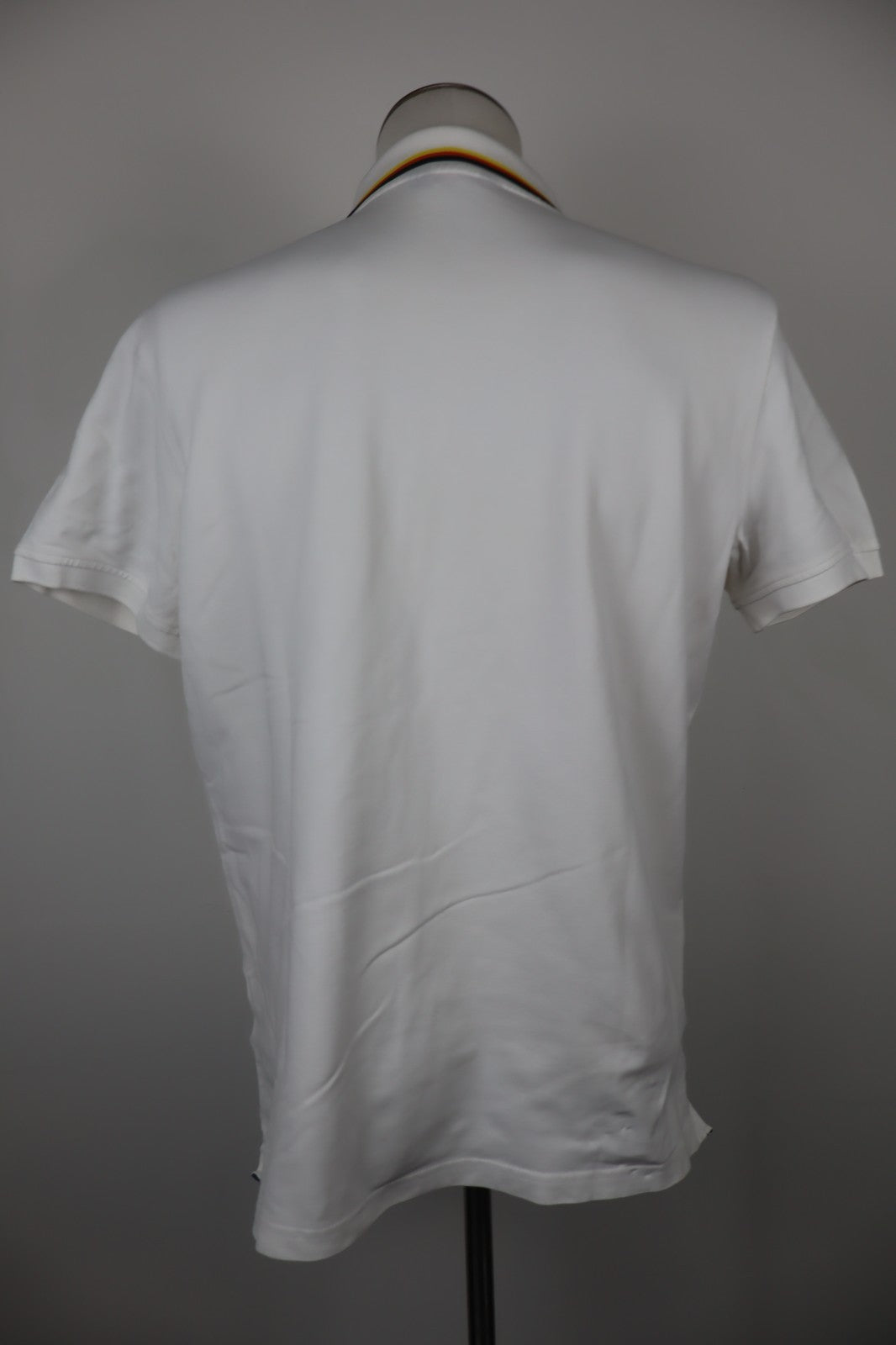KWAY MAGLIA POLO UOMO COTONE TG XL MAN COTTON T-SHIRT CASUAL VINTAGE BIANCO