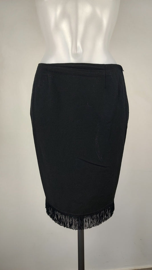 BLUMARINE GONNA DONNA WOMAN SKIRT Tg. 42 VINTAGE CASUAL