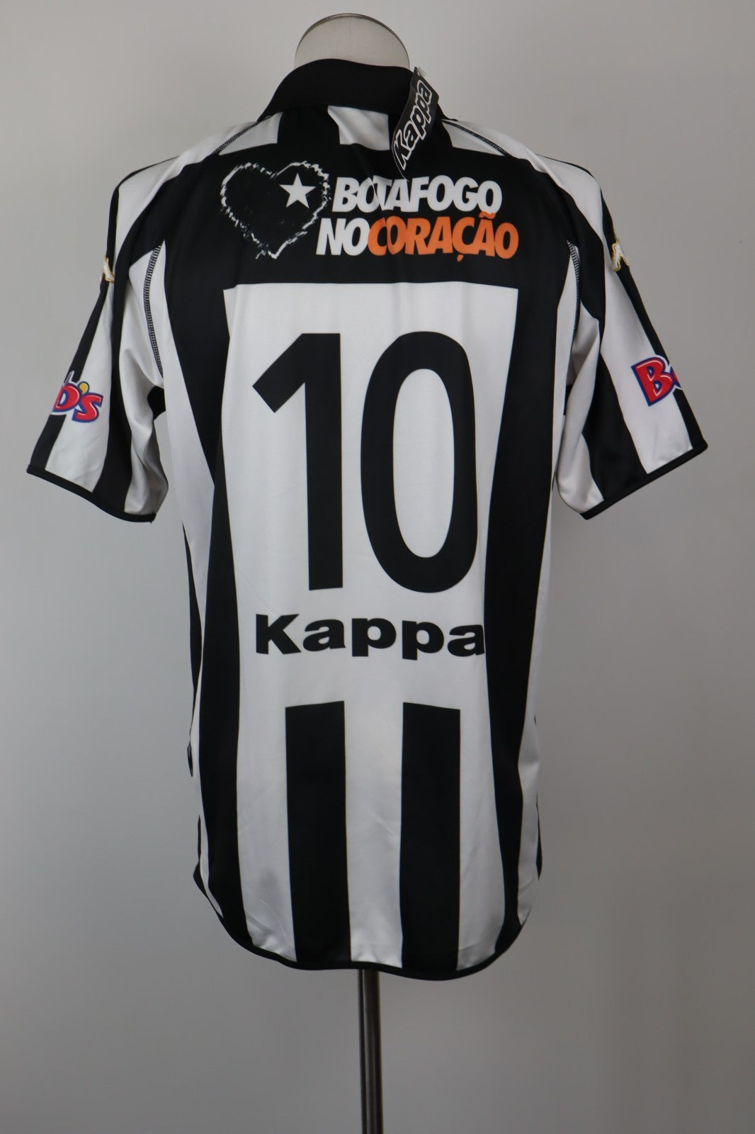 KAPPA BOTAFOGO MAGLIA CALCIO Tg M UOMO MAN T-SHIRT SOCCER SPORT JERSEY nr.10