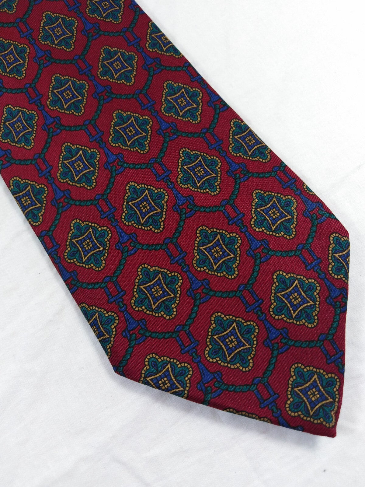 GUY LAROCHE PARIS  SILK TIE SETA CRAVATTA NECKTIE MADE IN ITALY