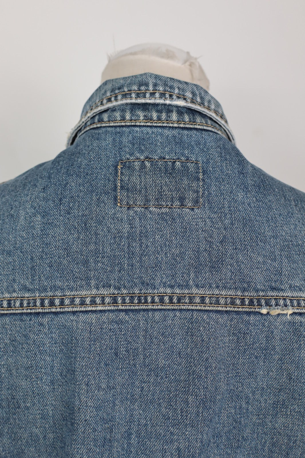 RIFLE GIACCA DONNA Tg M WOMAN CASUAL VINTAGE  JACKET  COTONE DENIM