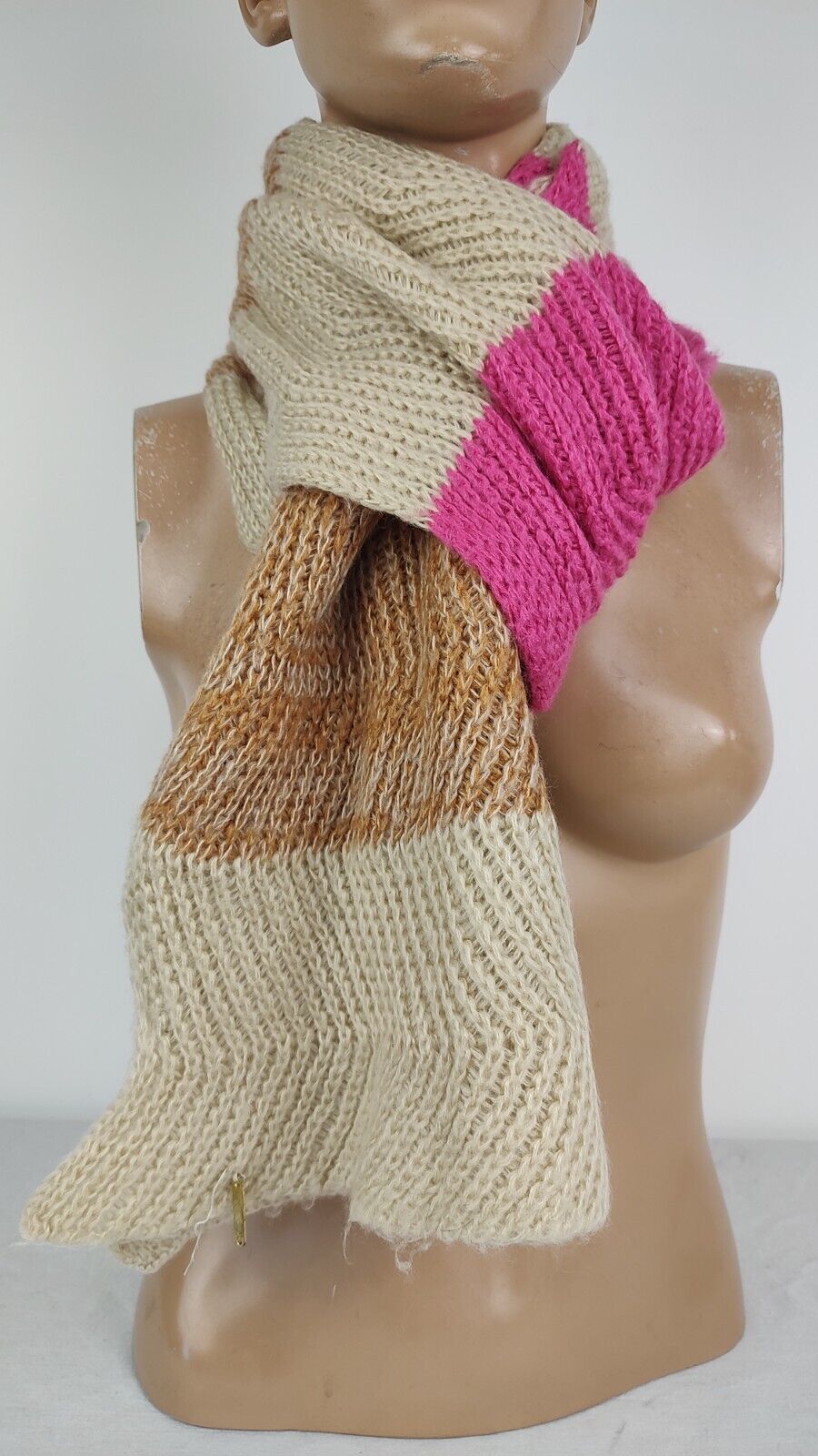 PATRIZIA PEPE SCIARPA LANA UOMO DONNA WOMAN MAN VINTAGE CASUAL SCARF