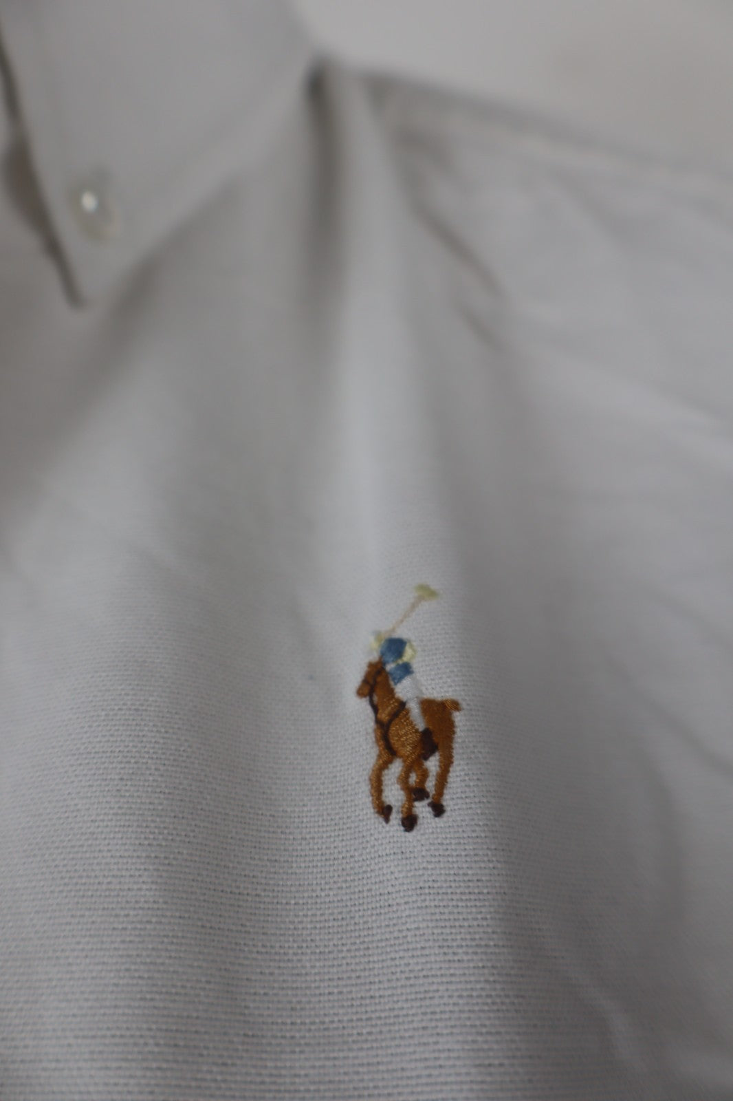 RALPH LAUREN CAMICIA DONNA TG 6 WOMAN SHIRT CASUAL VINTAGE COTONE COTTON LOGO