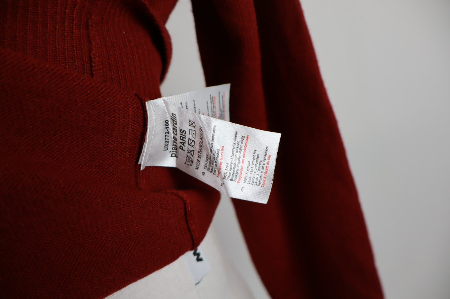PIERRE CARDIN MAGLIONE MAGLIA VINTAGE UOMO Tg. S MAN SWEATER CASUAL