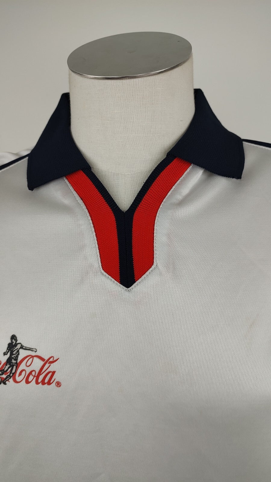 FIFA WORLD CUP KOREA JAPAN INGHILTERRA MAGLIA CALCIO UOMO Tg L SOCCER JERSEY