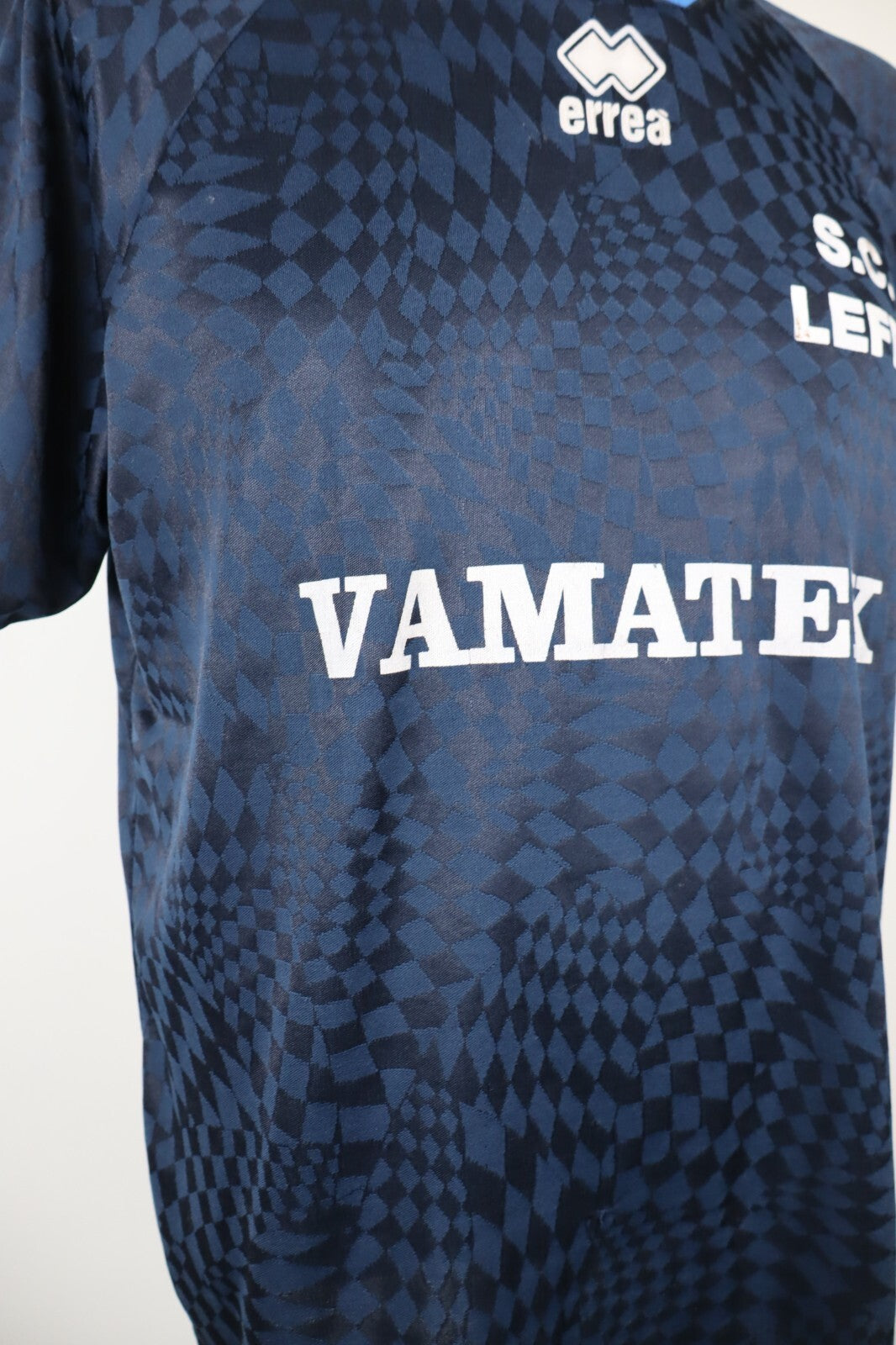 ERREA SC LEFFE MAGLIA CALCIO UOMO Tg XL SOCCER JERSEY T-SHIRT SPORT