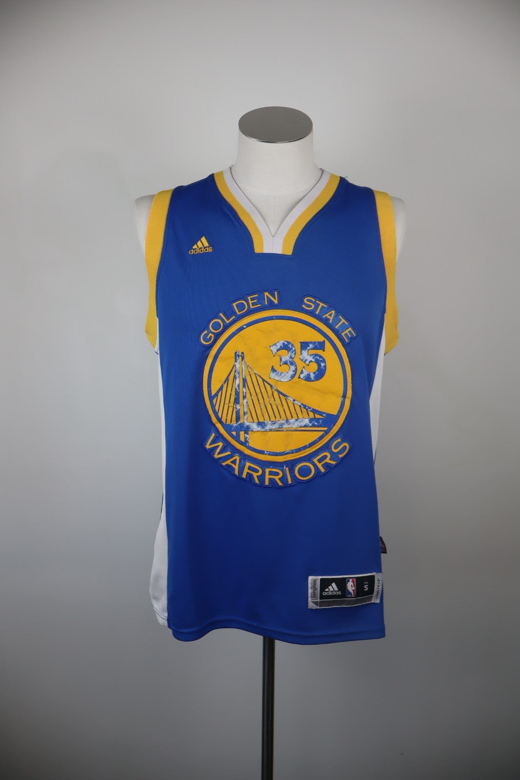 ADIDAS GOLDEN STATE NBA 35 DURANT MAGLIA UOMO TG S MAN BASKET JERSEY SPORT