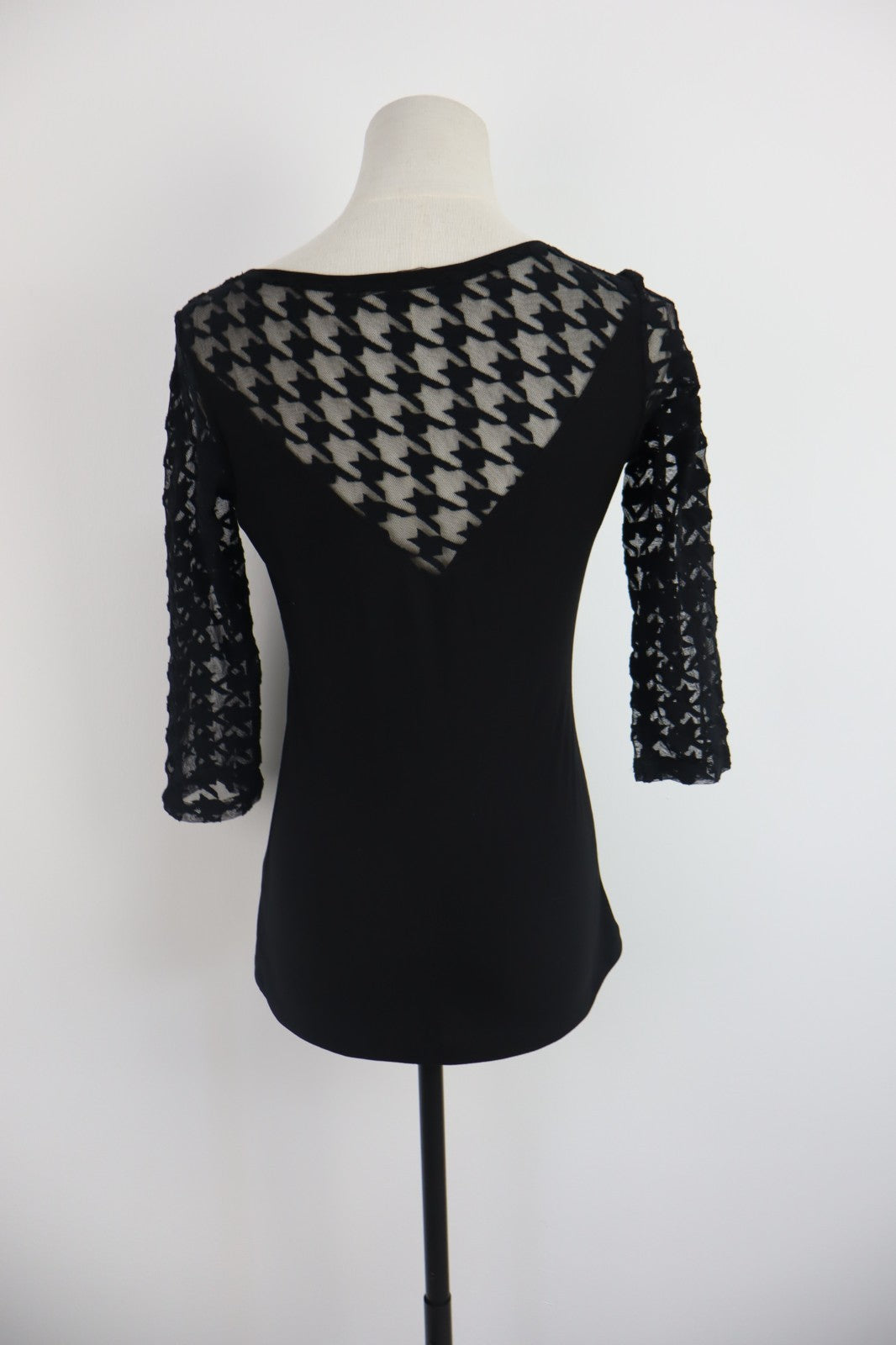 GUESS MAGLIA DONNA TG. S  WOMAN CASUAL VINTAGE T-SHIRT  TOP CANOTTA NYLON