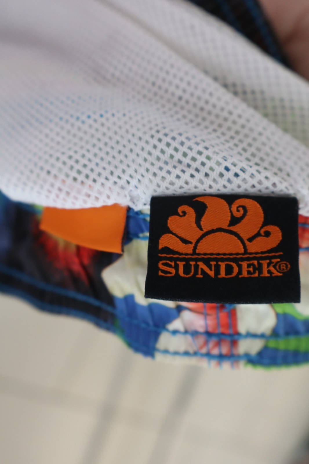 SUNDEK COSTUME PANTALONCINO MARE UOMO TG L MEN SWIMSUIT VINTAGE CASUAL