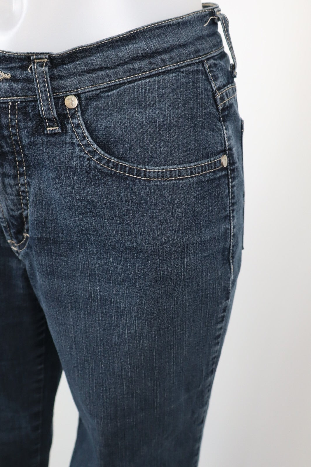 TRUSSARDI PANTALONE CASUAL DONNA TG W29 WOMAN VINTAGE PANTS DENIM