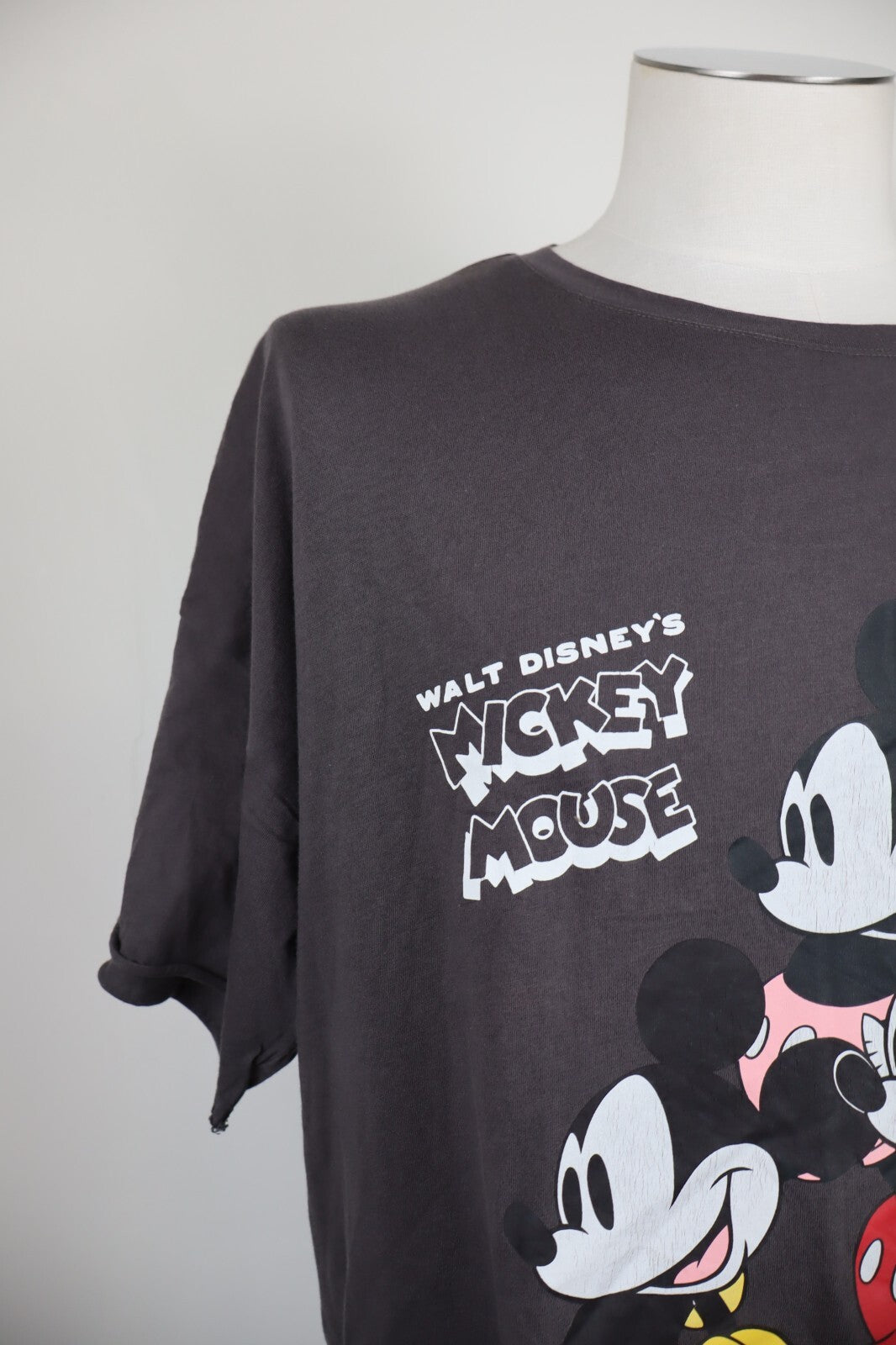 WALT DISNEY MICKEY AND FRIENDS MOUSE MAGLIA UOMO L MAN T- SHIRT CASUAL VINTAGE