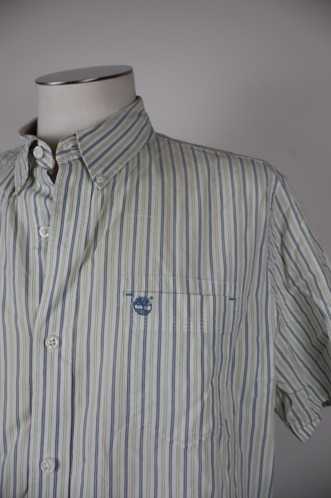 TIMBERLAND CAMICIA UOMO TG. L MAN CASUAL VINTAGE SHIRT COTONE COTTON