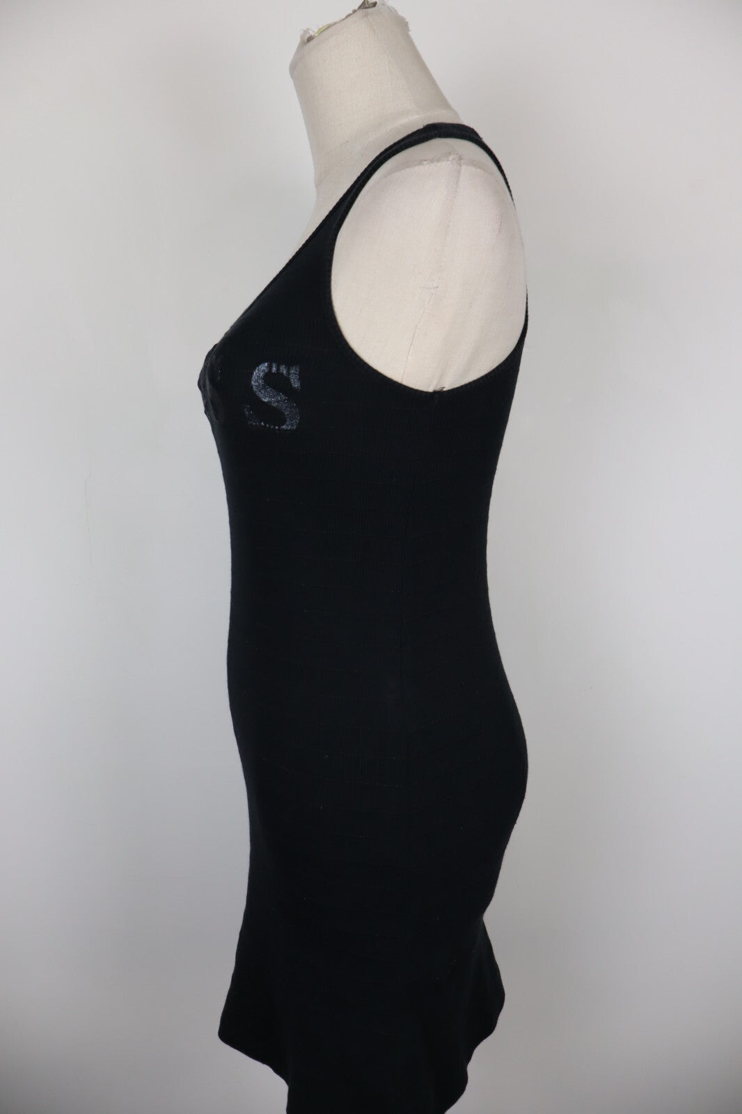 GUESS VESTITO ABITO DONNA TG. M WOMAN CASUAL VINTAGE DRESS MINI COTONE