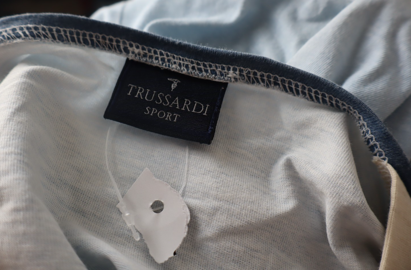 TRUSSARDI SPORT MAGLIA UOMO S MAN T-SHIRT CASUAL VINTAGE COTONE MANICA LUNGA