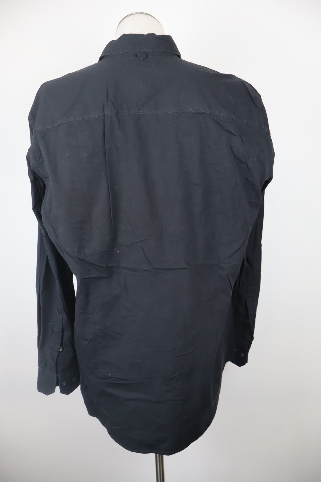 TOMMY JEANS HILFIGER CAMICIA UOMO 2XL SLIM MAN CASUAL SHIRT VINTAGE SHIRT COTONE