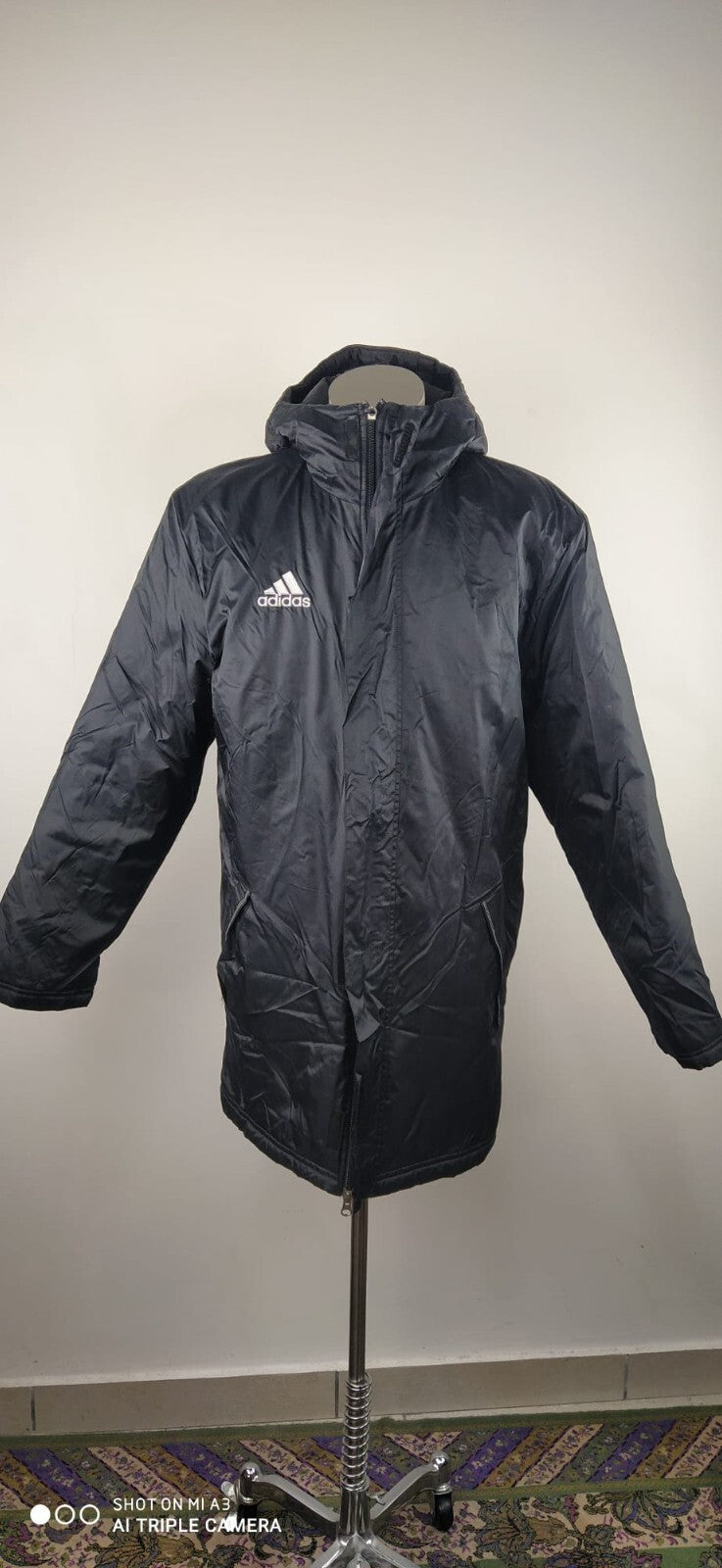 ADIDAS GIUBBINO IMBOTTITO UOMO S VINTAGE MAN VINTAGE CASUAL JACKET PARKA ITALY