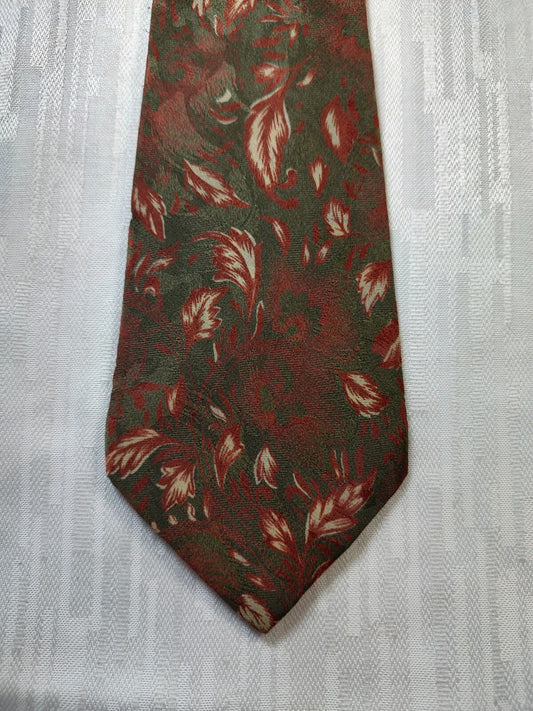 TRUSSARDI 100% SILK TIE SETA CRAVATTA NECKTIE MADE IN ITALY CLASSIC