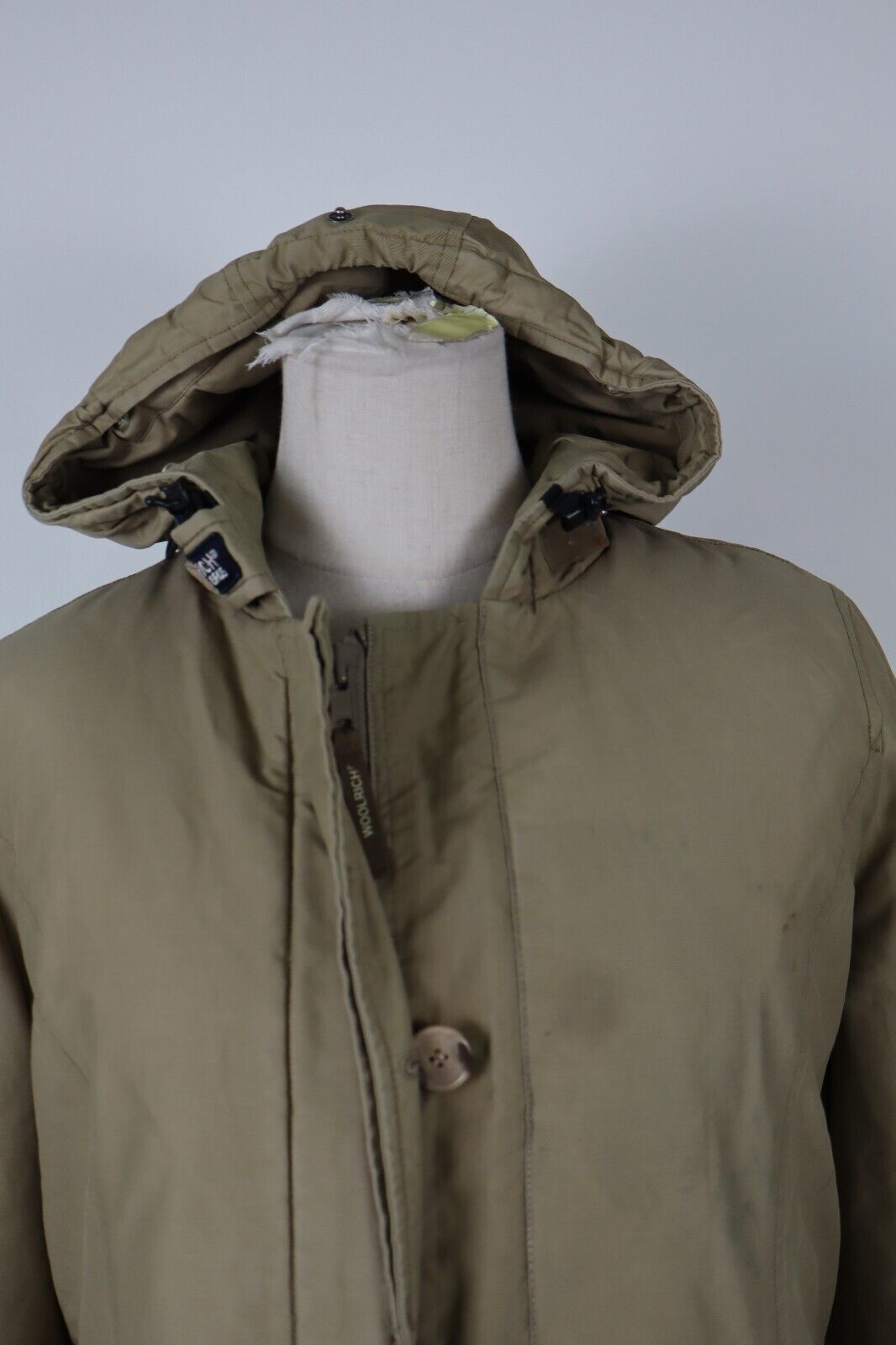 WOOLRICH GIUBBINO PIUMINO PARKA DONNA Tg S VINTAGE WOMAN JACKET CASUAL VINTAGE