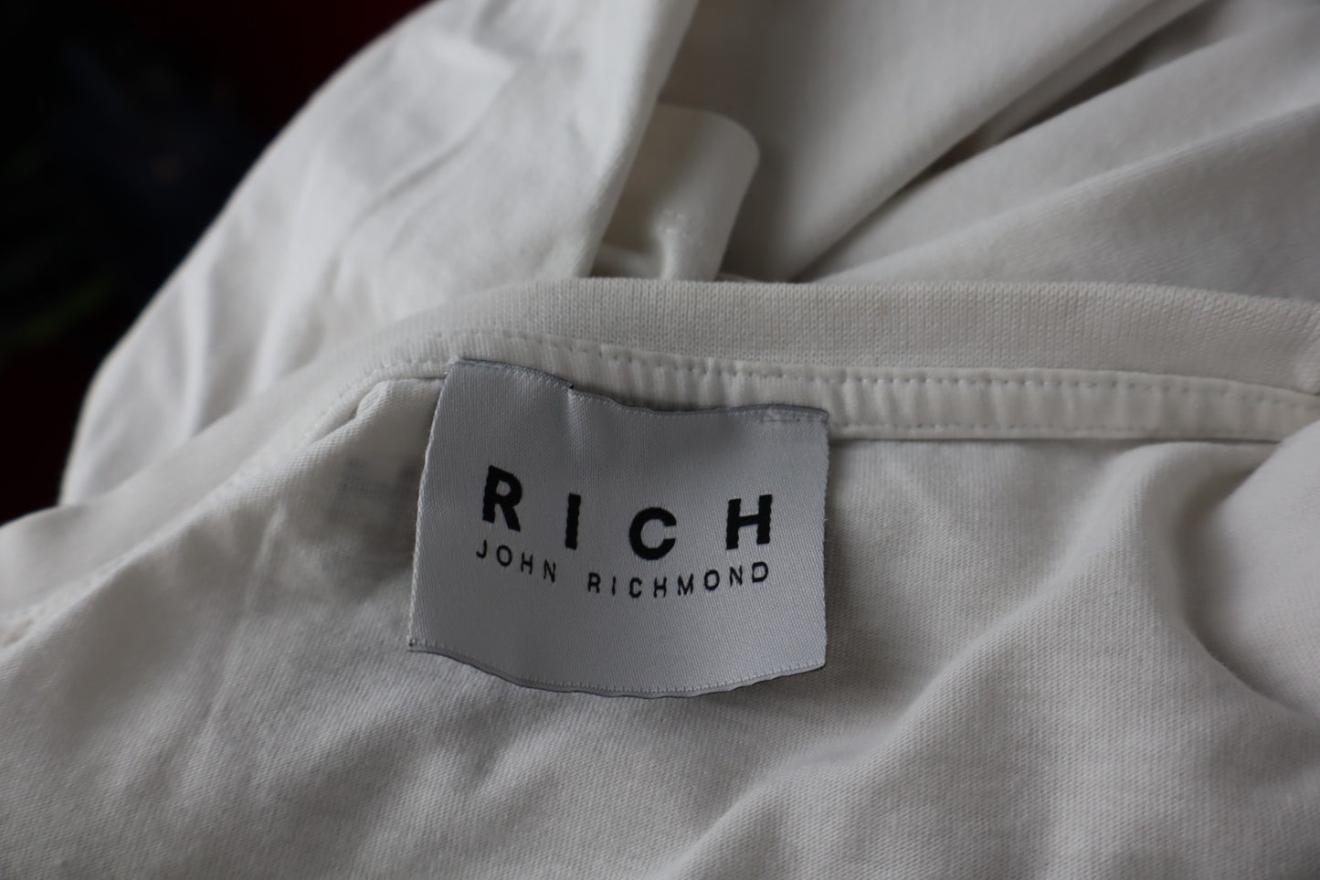 JOHN RICHMOND DAVID BOWIE MAGLIA UOMO TG L MAN T-SHIRT CASUAL VINTAGE COTONE