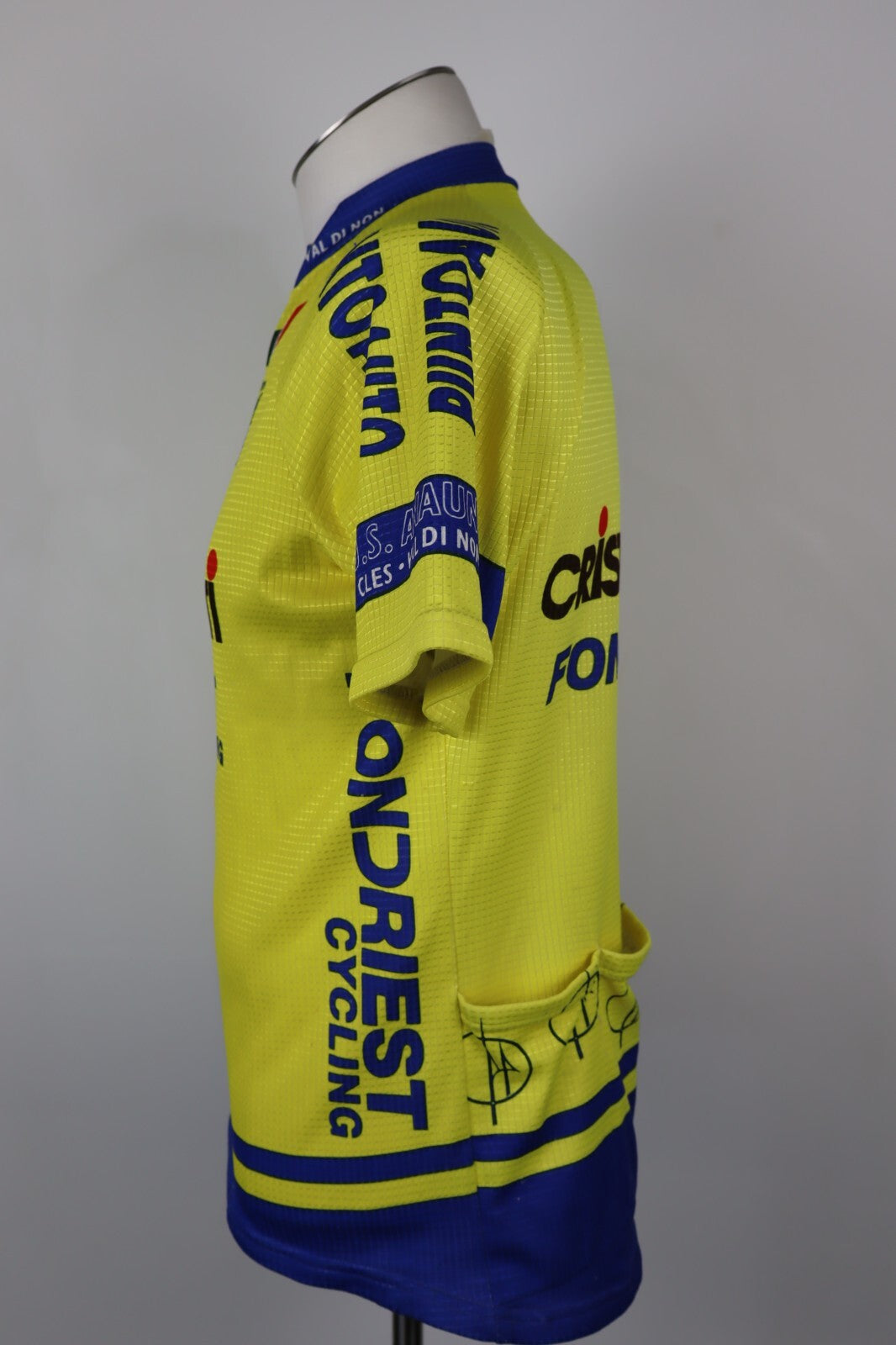 US ANAUNE CLES VAL DI NON MAGLIA CICLISMO UOMO TG S MAN SHIRT BIKE SPORT VINTAGE