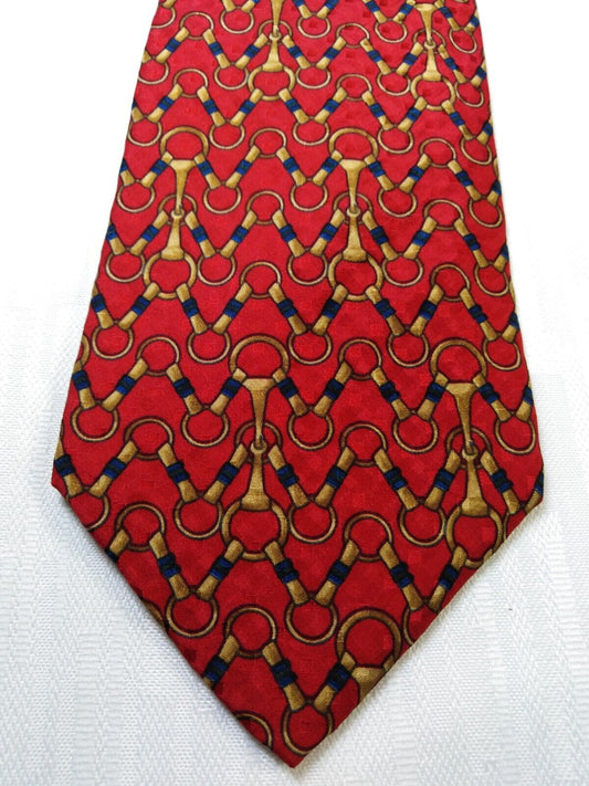 LAURA BIAGIOTTI 100%  SILK TIE SETA CRAVATTA NECKTIE MADE IN ITALY