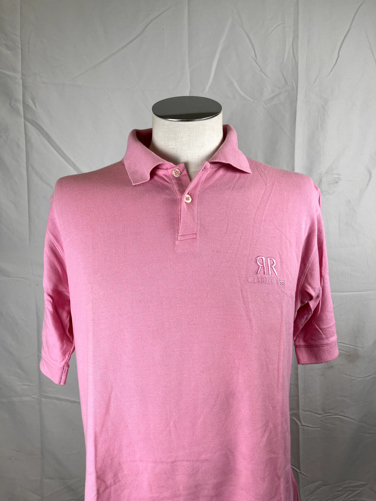 CERRUTI MAGLIA POLO UOMO TG. L MAN COTONE COTTON T-SHIRT CASUAL VINTAGE