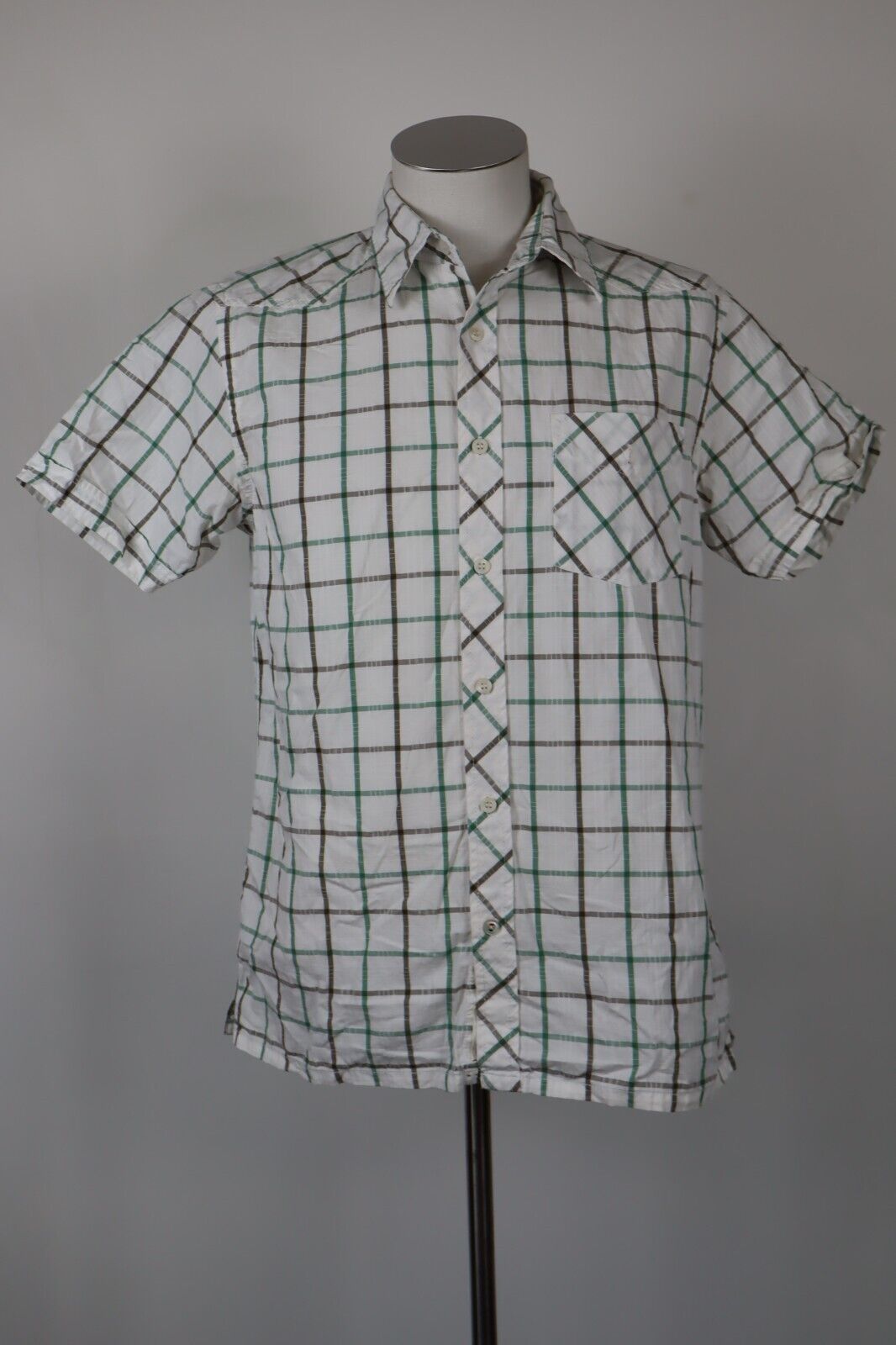 TOMMY HILFIGER CAMICIA UOMO COTONE TG. M MAN CASUAL VINTAGE COTTON SHIRT