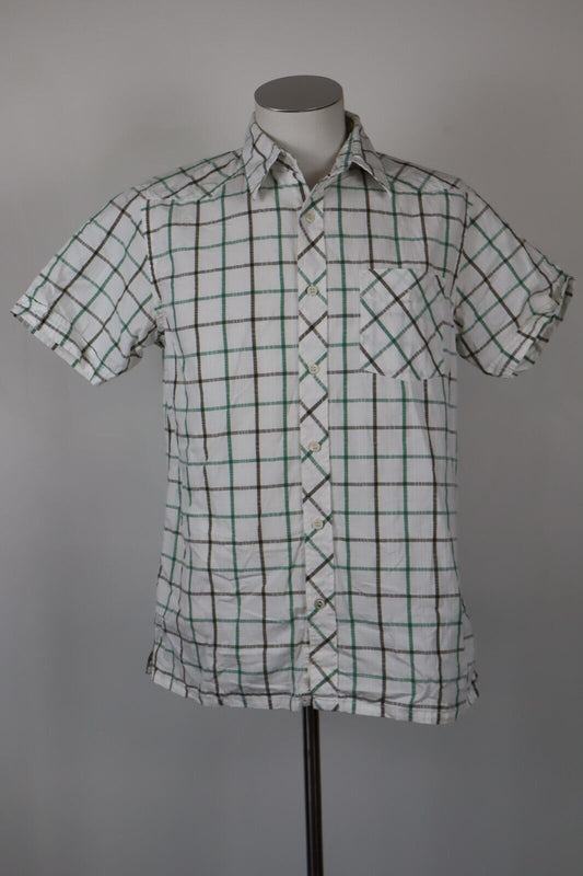 TOMMY HILFIGER CAMICIA UOMO COTONE TG. M MAN CASUAL VINTAGE COTTON SHIRT