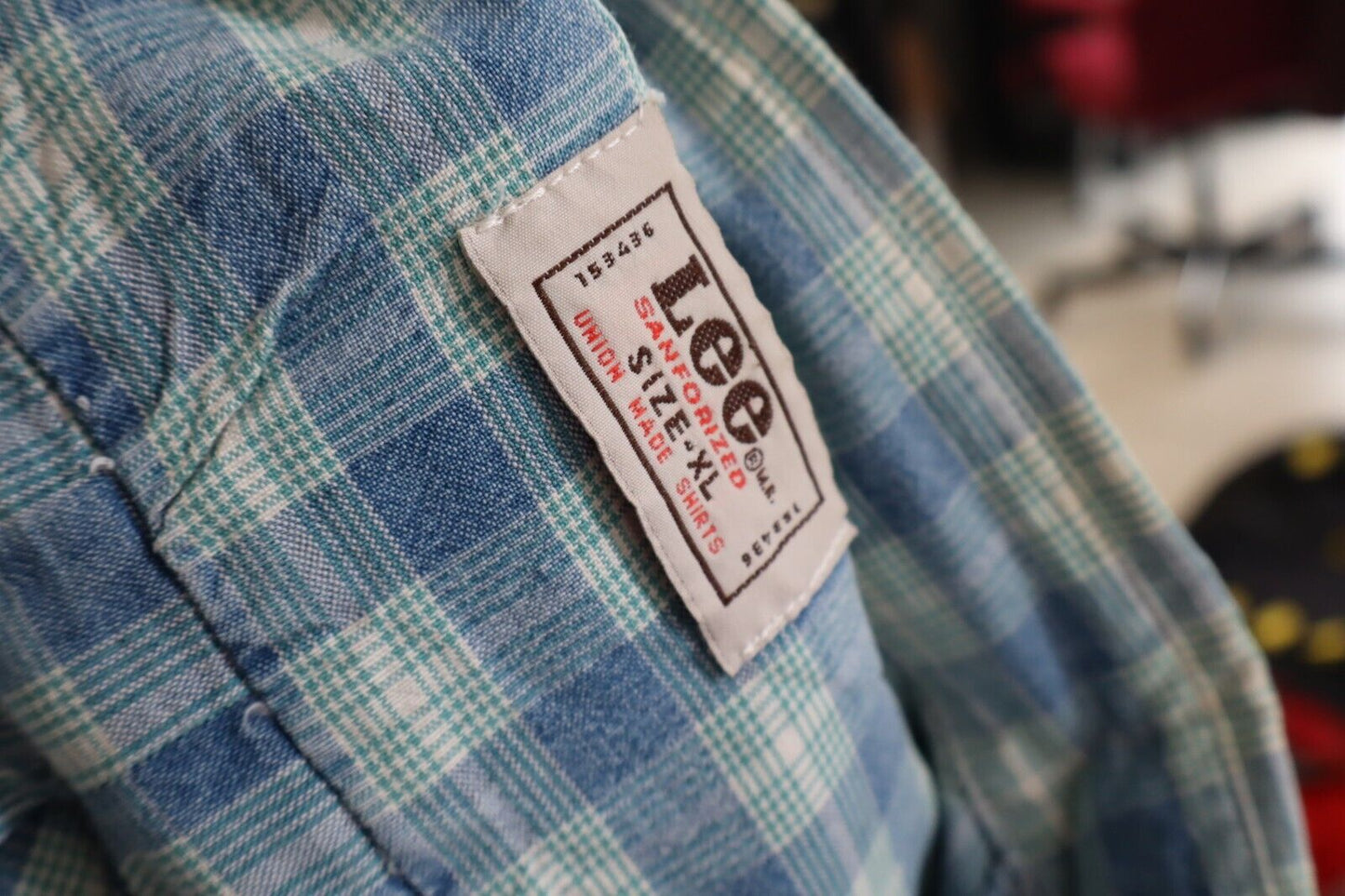 LEE CAMICIA UOMO COTONE COTTON TG. XL MAN CASUAL VINTAGE SHIRT