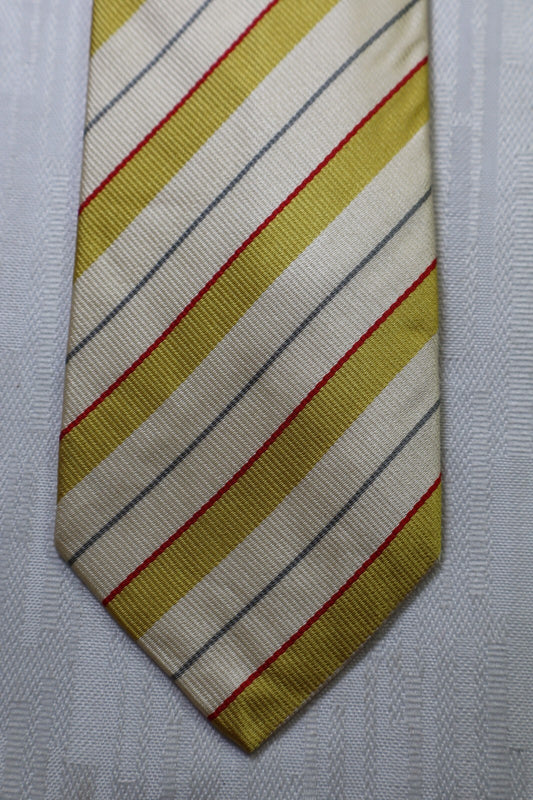TINO COSMA 100% SETA SILK TIE CRAVATTA NECKTIE VINTAGE CLASSIC ITALY