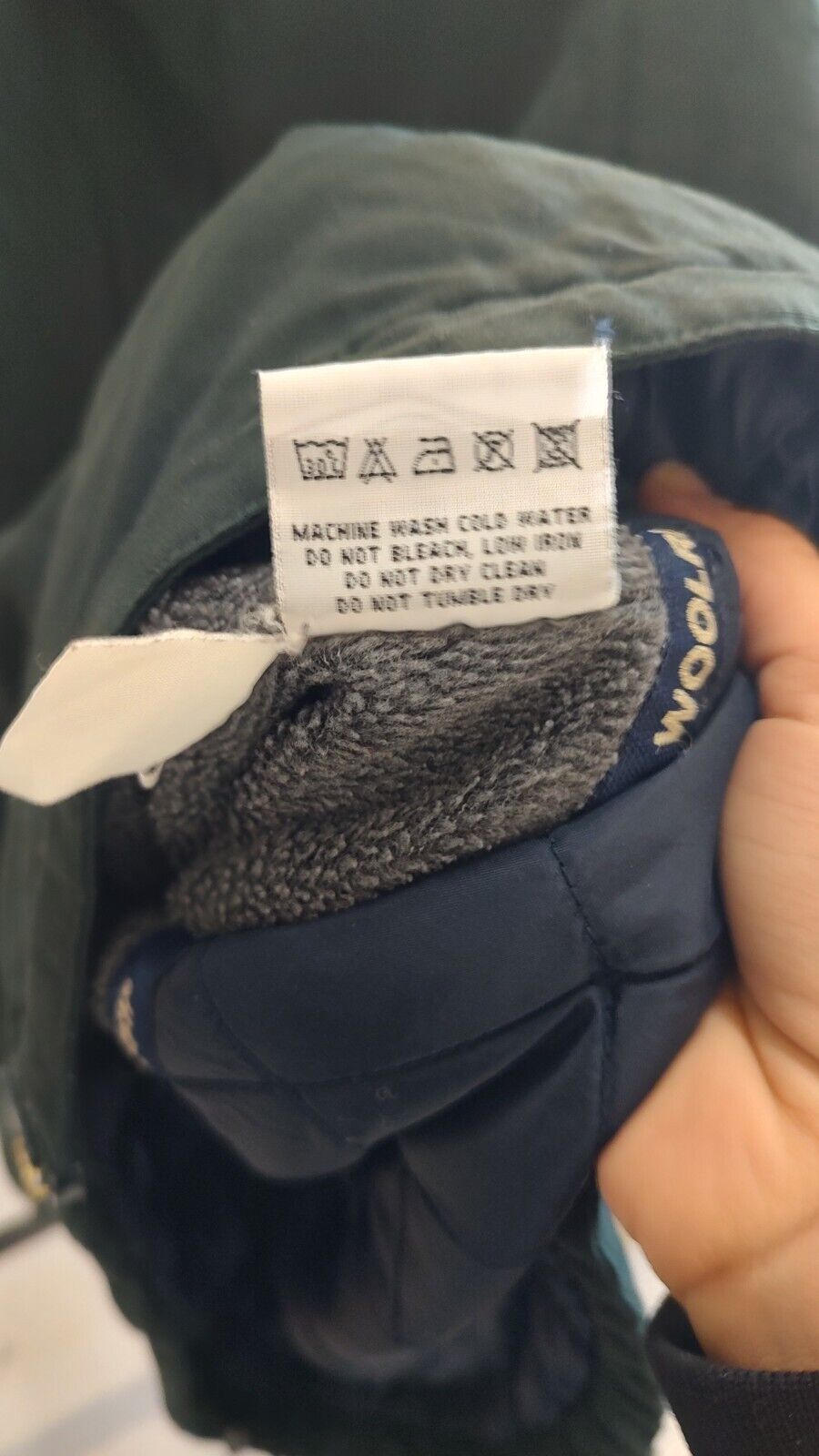 WOOLRICH GIUBBINO IMBOTTITO UOMO Tg M MAN CASUAL VINTAGE JACKET