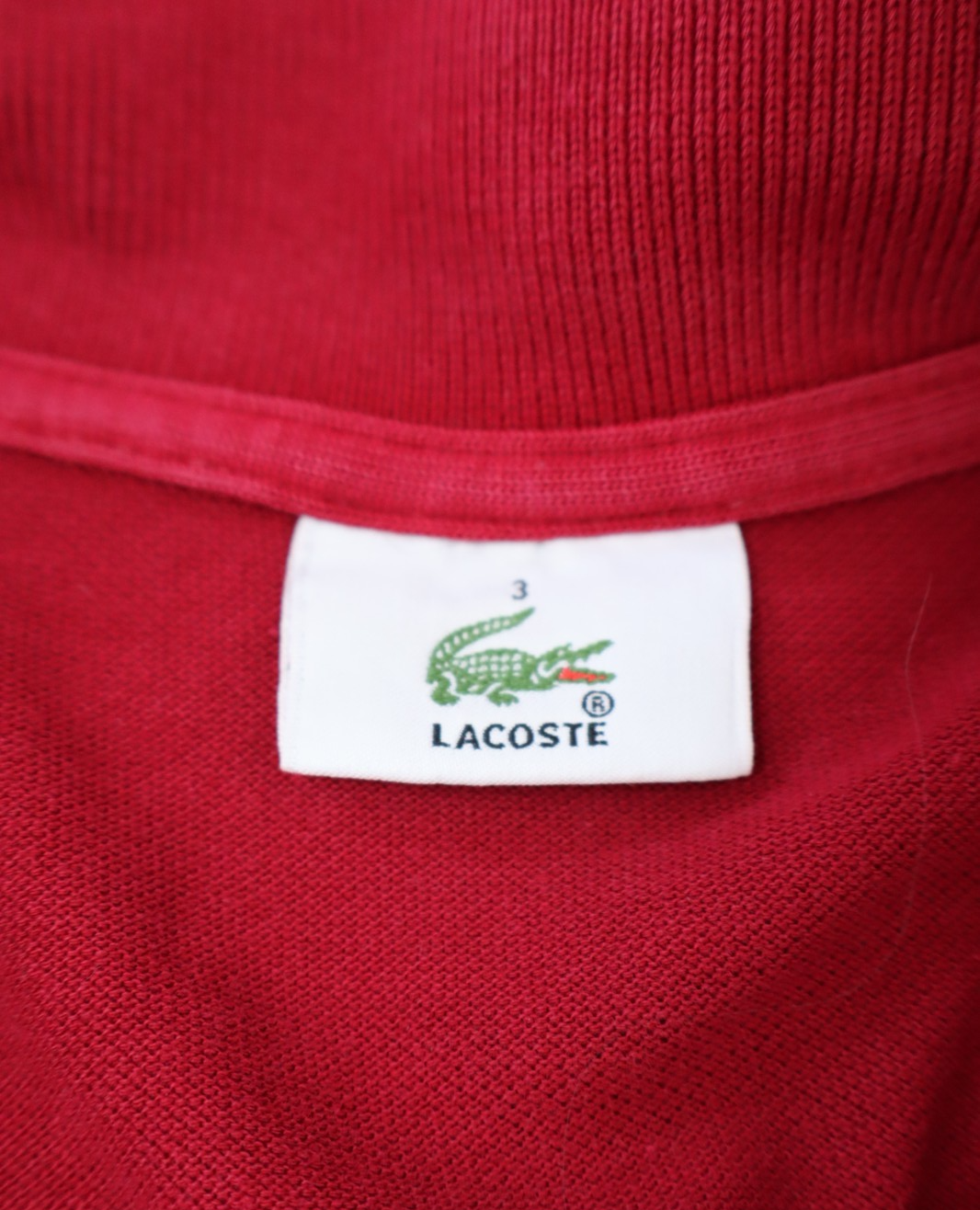 LACOSTE POLO MAGLIA UOMO COTONE TG. 3 MAN COTTON SHIRT CASUAL VINTAGE
