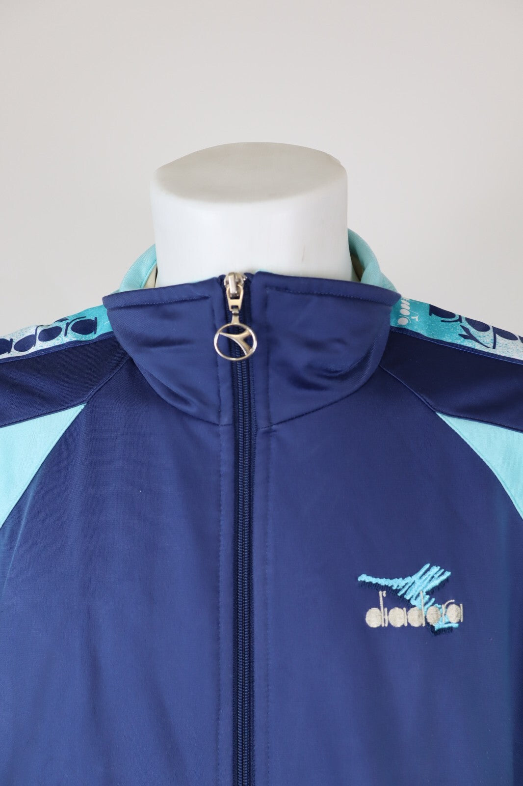 DIADORA TUTA COMPLETO DUE PEZZI  TG. 54 TRACKSUIT JACKET GIACCA PANTS UOMO SPORT