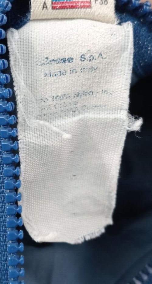 ELLESSE GIUBBINO PIUMINO UOMO Tg 54 GIUBBOTTO MAN VINTAGE JACKET DOUBLE FACE