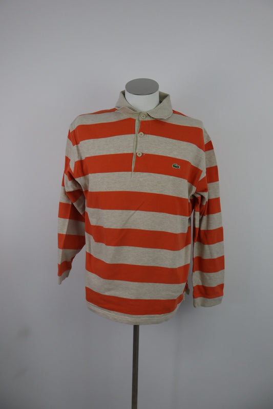 LACOSTE POLO MAGLIA UOMO TG XL MAN COTONE SHIRT CASUAL VINTAGE COTTON