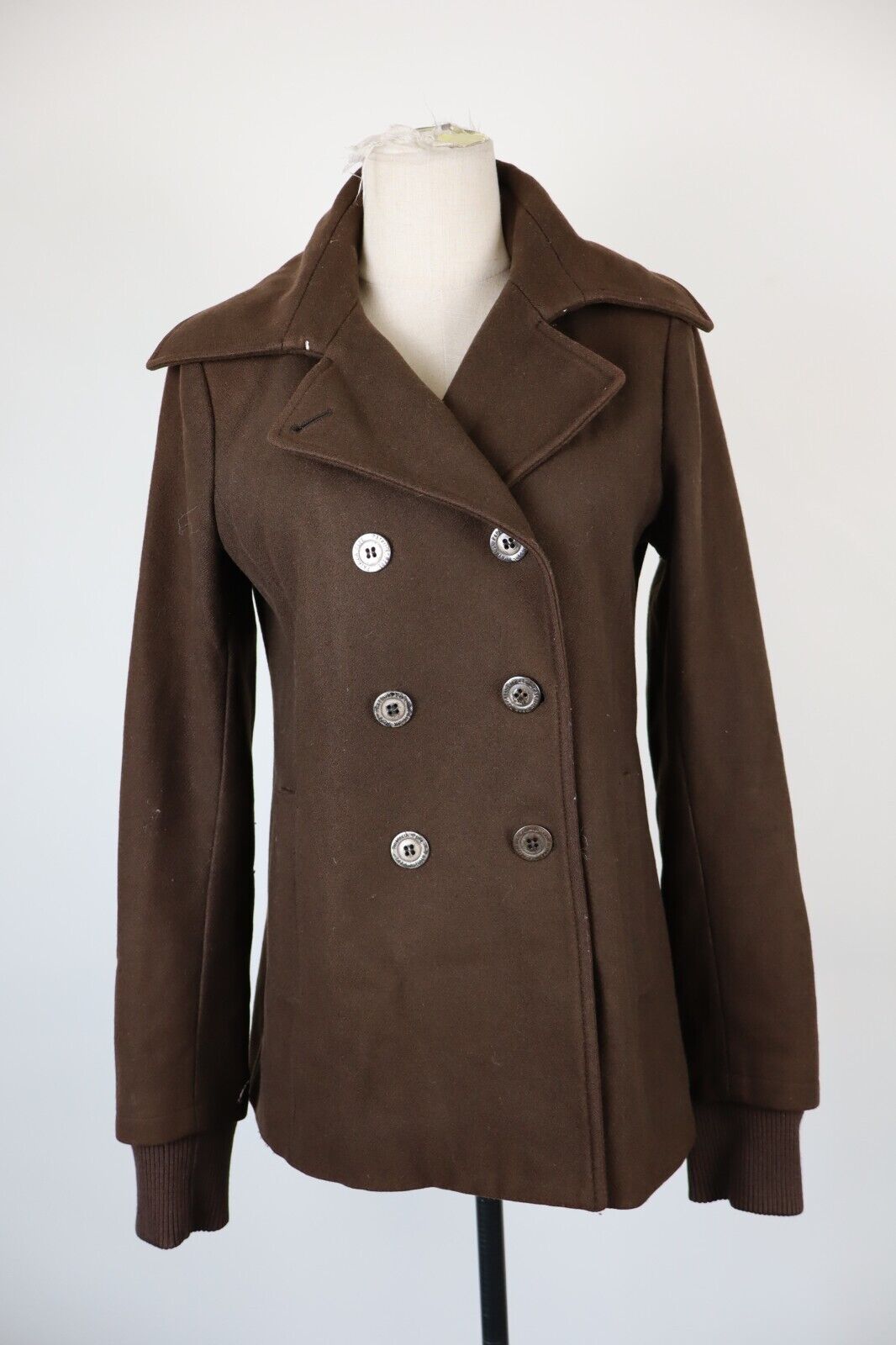 PATRIZIA PEPE CAPPOTTO LANA GIACCA DONNA TG 42 WOMAN WOOL COAT VINTAGE CASUAL