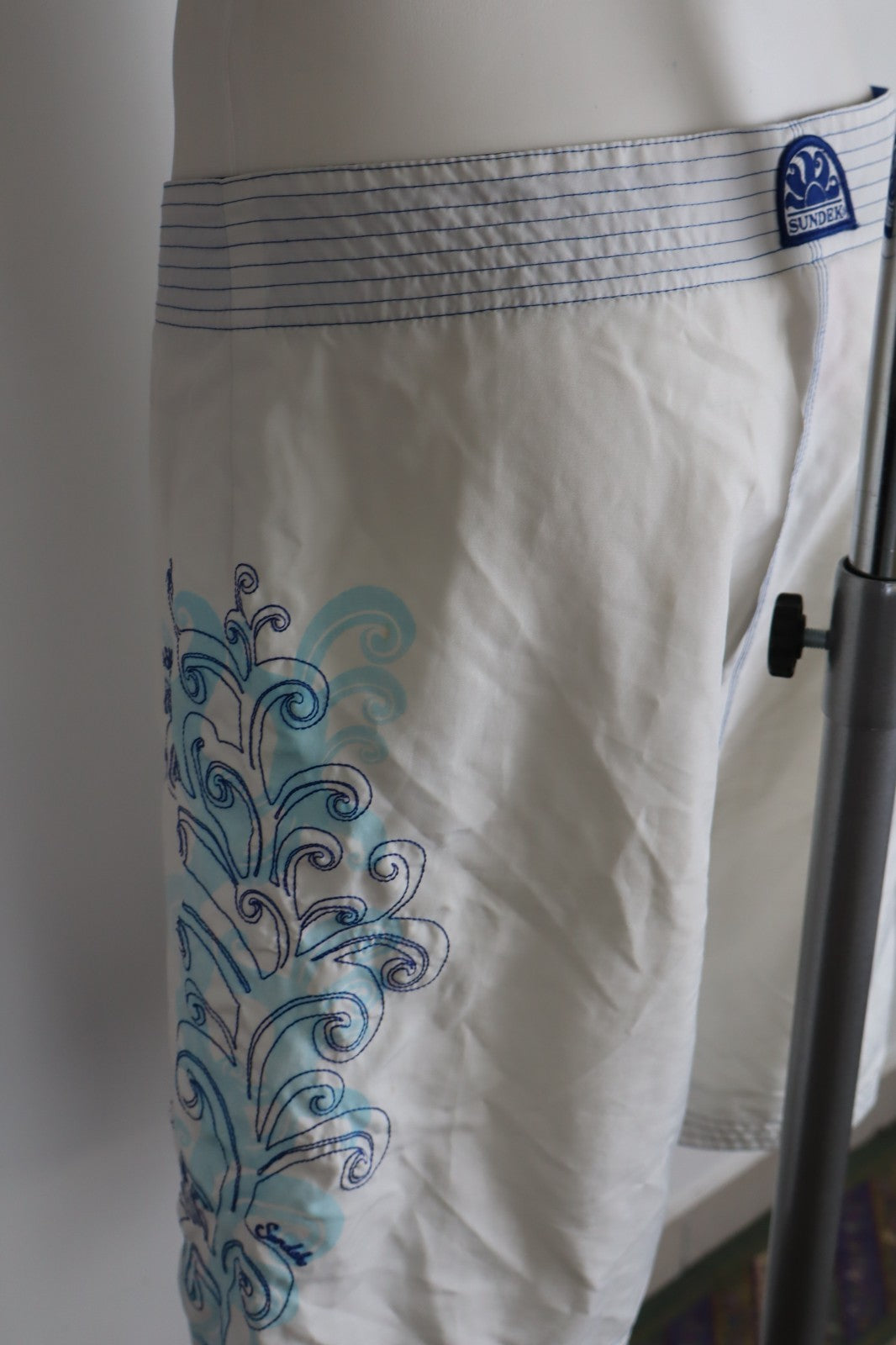 SUNDEK COSTUME PANTALONCINO MARE UOMO TG 33 MAN SWIMSUIT VINTAGE CASUAL SURF