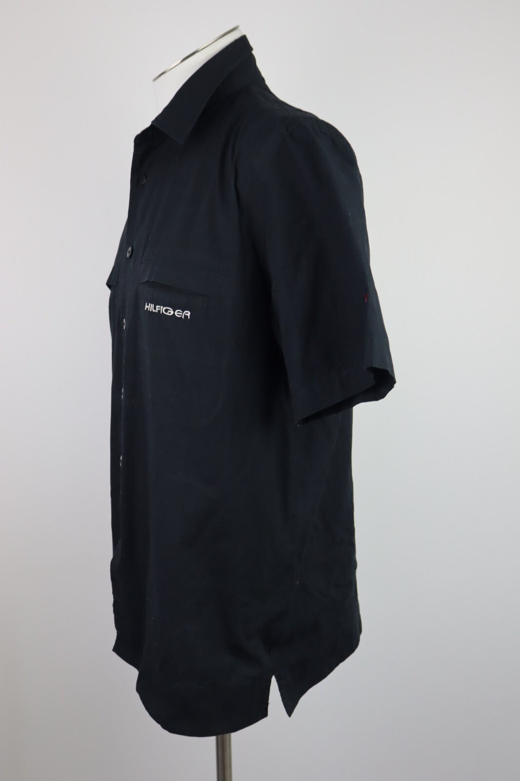 TOMMY HILFIGER CAMICIA UOMO TG. XL MAN CASUAL SHIRT VINTAGE SHIRT COTONE