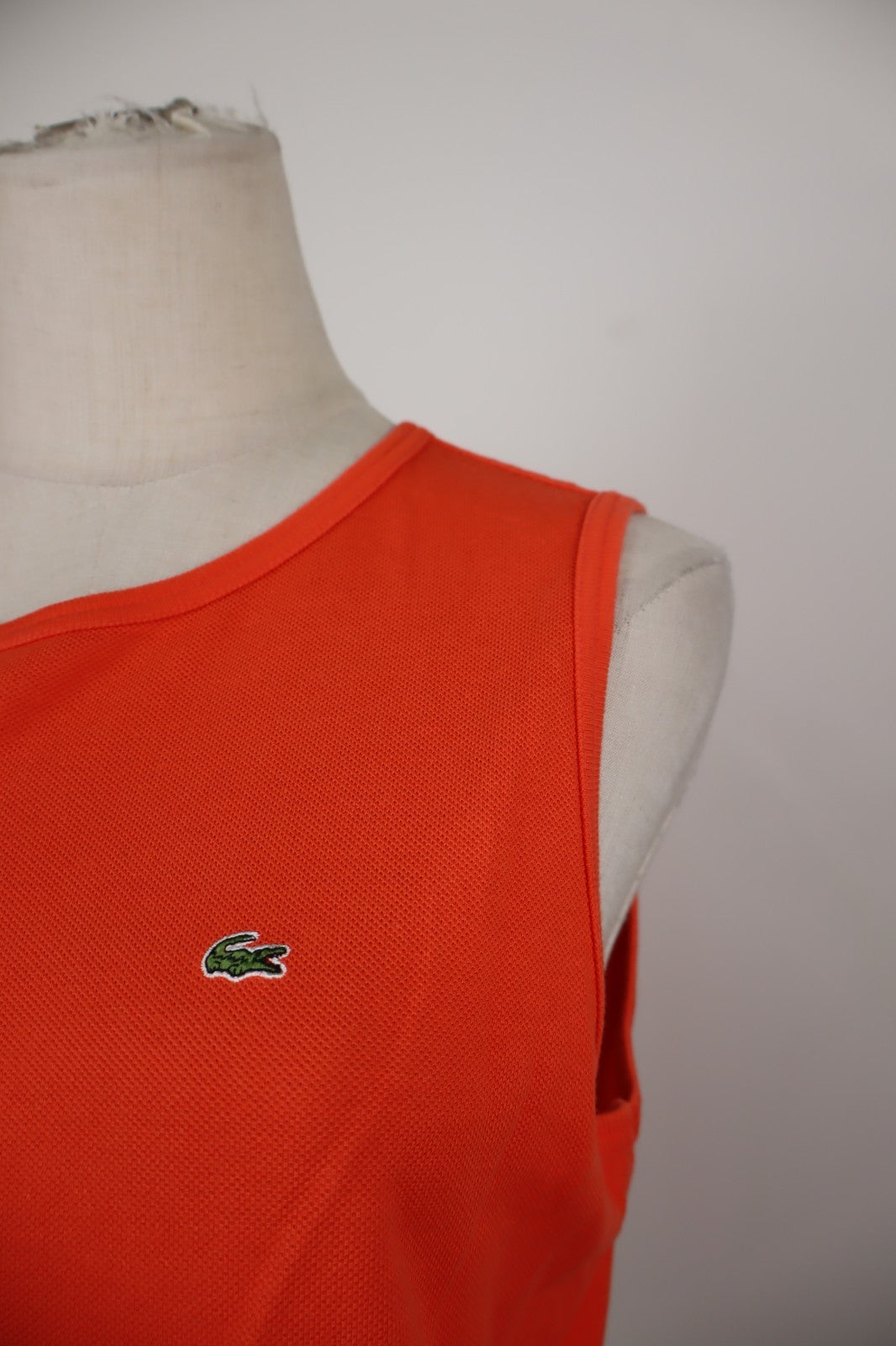 LACOSTE POLO SMANICATA MAGLIA DONNA COTONE 44 WOMAN SHIRT CASUAL VINTAGE LOGO