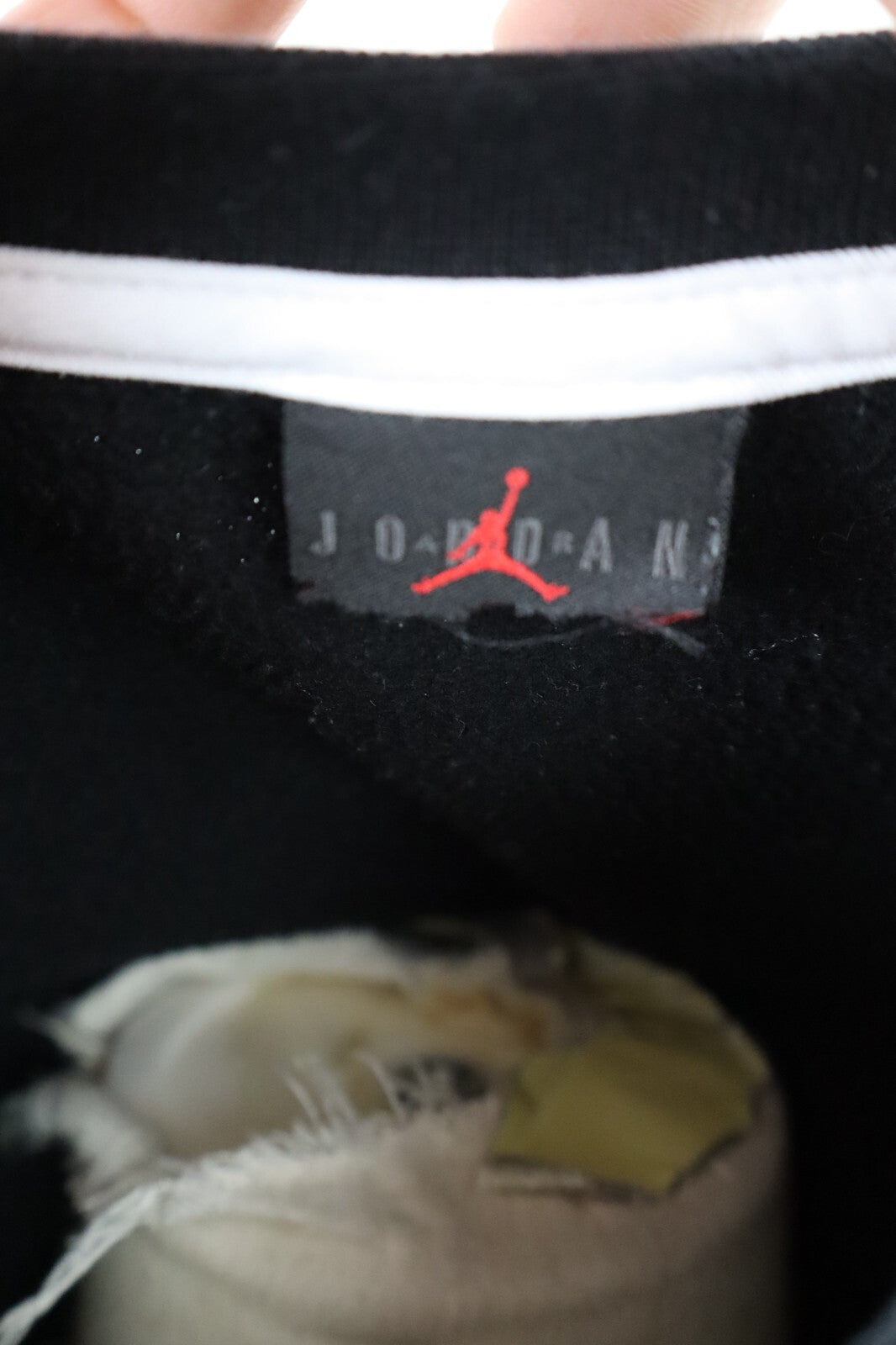 JORDAN FELPA DONNA Tg S COTONE WOMAN CASUAL VINTAGE SPORT SWEATSHIRT