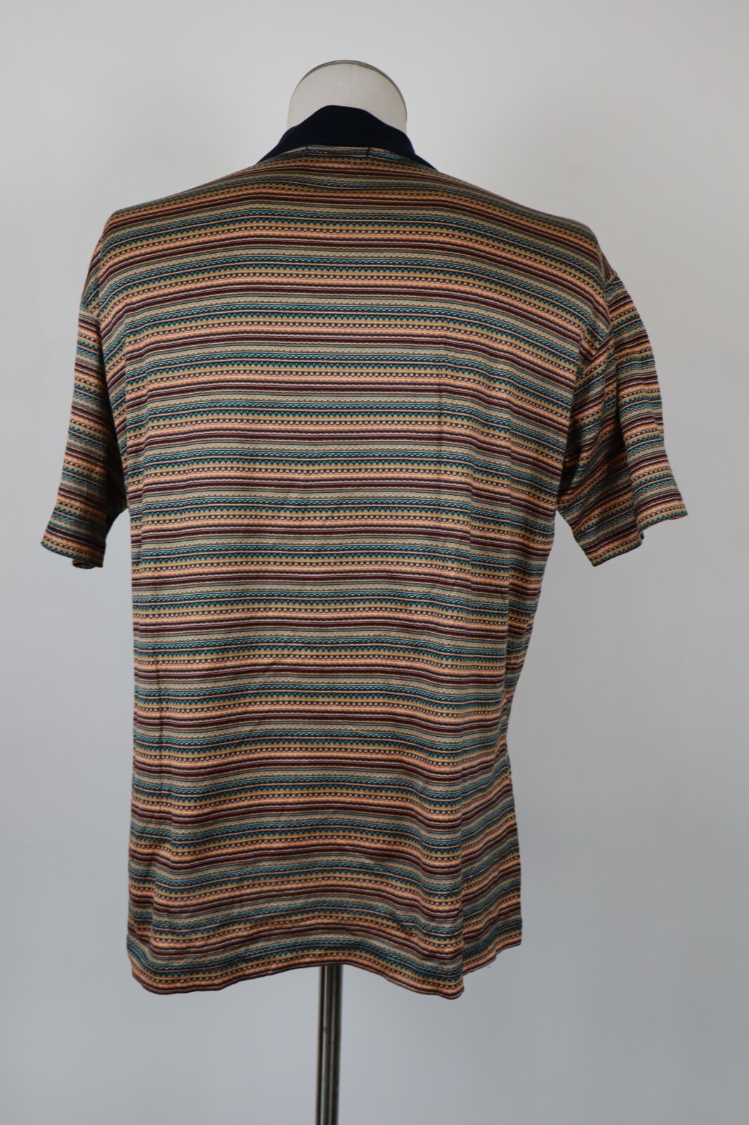 ENRICO COVERI MAGLIA POLO UOMO TG. 46 MAN POLO SHIRT CASUAL VINTAGE COTONE